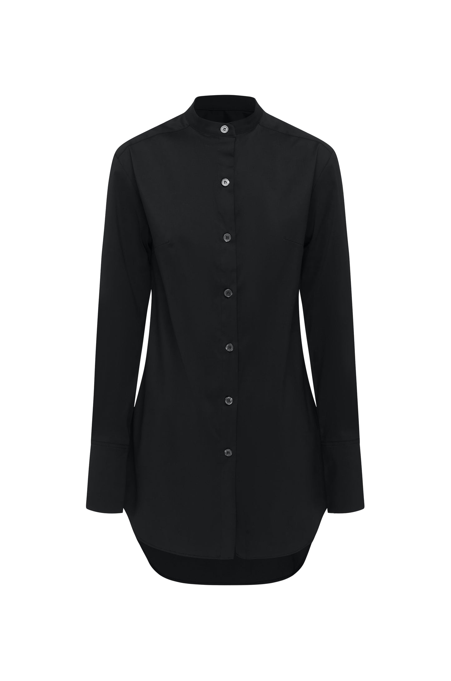 Collarless Shirt