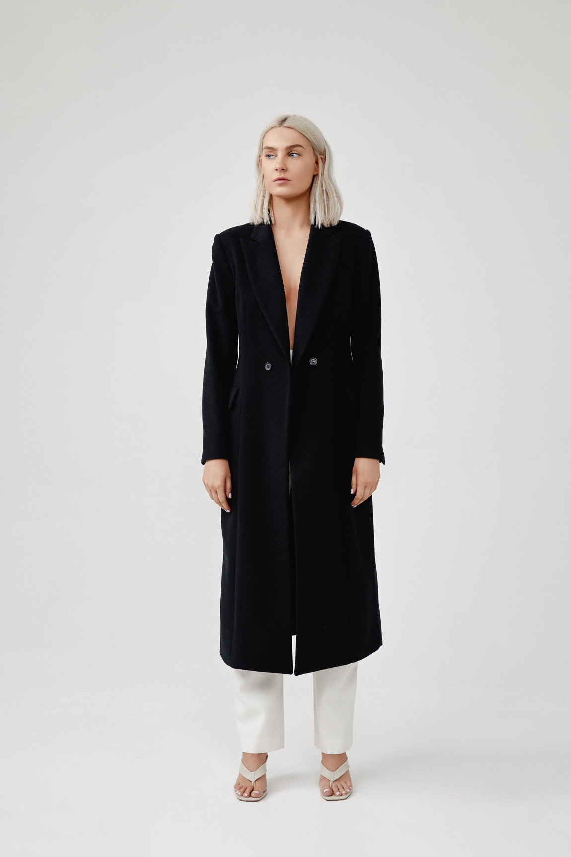 Longline DB Coat