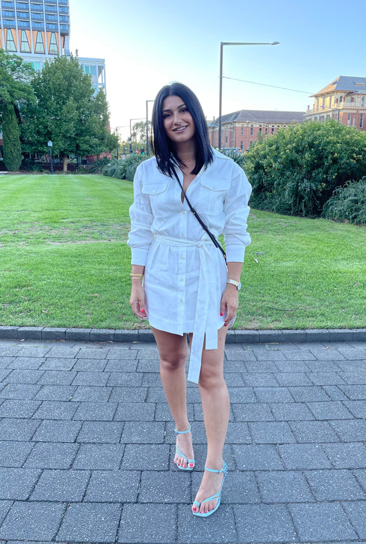 Utility Shirt Dress